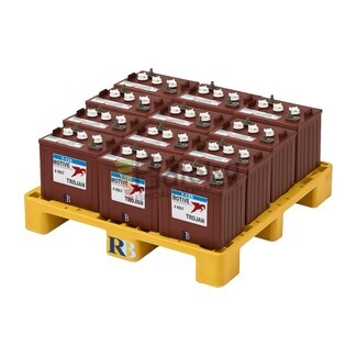 Pack 12 bateras TROJAN T-125 | 6 Voltios 266 Amperios